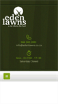 Mobile Screenshot of edenlawns.co.za